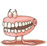 Gif animé rire machoire